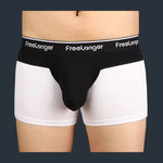 FreeLonger Men's Big Pouch Microfiber Breathable Trunks