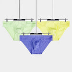 Pure Cotton Dual Waistband Sexy Sporty U-Pouch Men's Bikini