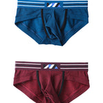 2 Pack Soft Separated Pouch Mens Briefs