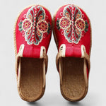 Kalani | Comfortable Handmade Floral Mules