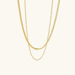 Luxe Gold Double Necklace