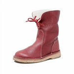 Sahasra | Casual Leather Mid-Calf Boots
