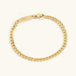 Aurielle Radiant Gold Chain Bracelet