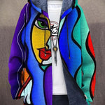 Samira | Luxury cardigan inspired by art