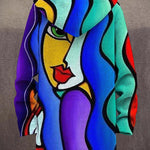 Samira | Luxury cardigan inspired by art