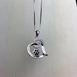Forever By My Side Memorial Necklace