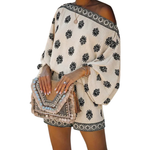 ZINDEL™ – Boho Lantern Sleeve Linen Co-Ord Set