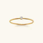 Precious Gemstone Stacker Ring