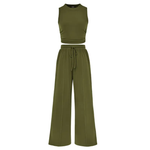 NELLA™ – Ribbed Knit Sleeveless Lounge Set