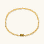 Radiant Gemstone Bracelet