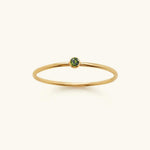 Precious Gemstone Stacker Ring