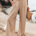 Aurelia | Remi Wide-Leg Linen Trousers