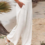 Aurelia | Remi Wide-Leg Linen Trousers