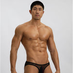 2 Pack Men’s See-through Mesh Bikini