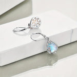 Heather Free Spirit Moonstone Earrings