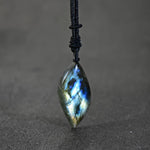Mystical Blue Flash Labradorite Necklace