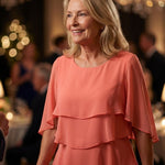 Emma | Layered Tier Midi Dress