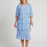 Emma | Layered Tier Midi Dress