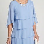 Emma | Layered Tier Midi Dress
