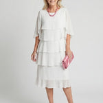 Emma | Layered Tier Midi Dress