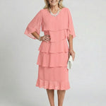 Emma | Layered Tier Midi Dress