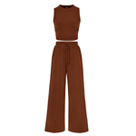 REINA™ – Ribbed Knit Sleeveless Lounge Set