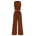 NELLA™ – Ribbed Knit Sleeveless Lounge Set