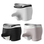 3 Pack Men's Comfy Cotton Dual Pouch Underwear