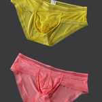 Men's Sexy Hollow Low-rise Briefs
