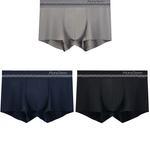 3 Pack Men's Seamless Breathable U Pouch Trunks
