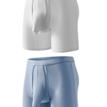 Sexy Separated Ball Pouch Boxer Briefs For Men