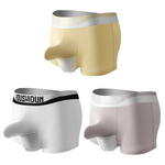 3 Pack Men's Comfy Cotton Dual Pouch Underwear