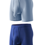 Sexy Separated Ball Pouch Boxer Briefs For Men