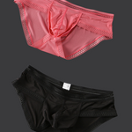 Men's Sexy Hollow Low-rise Briefs