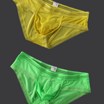 Men's Sexy Hollow Low-rise Briefs