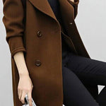 CELINA™ - Long Trench Coat