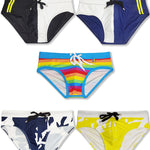 Men's ComfortFit Swim Briefs with Removable Pad