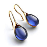 ROMY™ - Crystal Drop Earrings in Gold and Silver