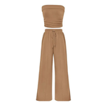 SOLVEIG™ – Relaxed Ribbed Knit Crop Set