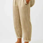 Timeless Linen-Cotton Trousers