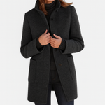 Anna | Elegant WinterCoat with High Collar