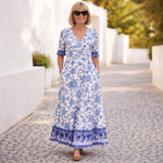 Ainsley | Elegant Floral Dress with a Breezy Vibe