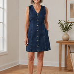 Lila | Denim Mini Dress