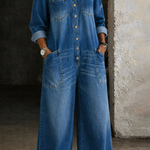 Elena | Off Shoulder Long Sleeve Jumpsuit