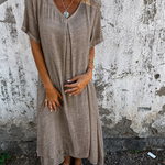 Marlowe | Loose V-Neck Dress