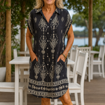 Arielle | Boho Dress ( Cotton-Linen )