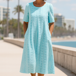 Paris | Everyday Elegance Midi Dress – Flattering Comfort, Timeless Confidence (s-5xl)