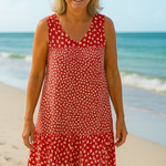 Judith | Flow Midi Dress – Where Comfort Meets Confidence