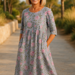Allie | Midi Dress - Effortless Comfort