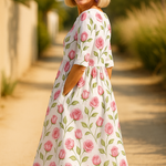 Allie | Midi Dress - Effortless Comfort